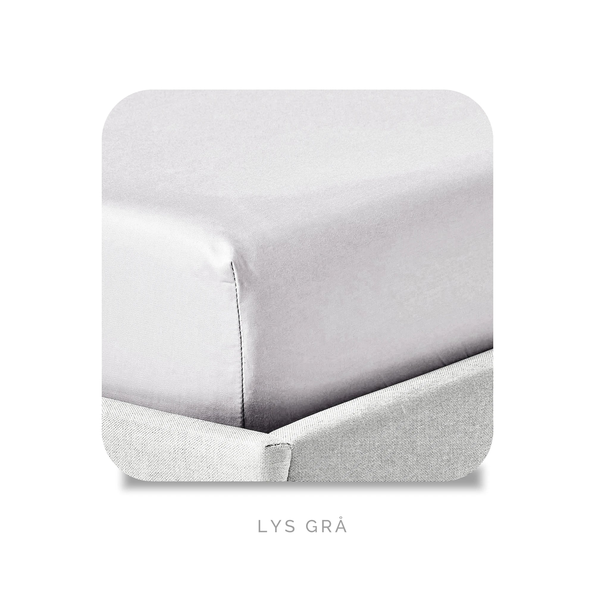 Bambus Laken, Lys Grå