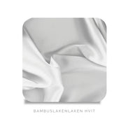 Bambus Laken, Hvit Bedtime.no.