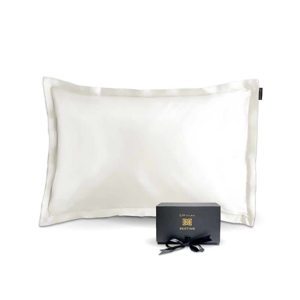 Silke Putetrekk 50x70 Hvit Bedtime.no.