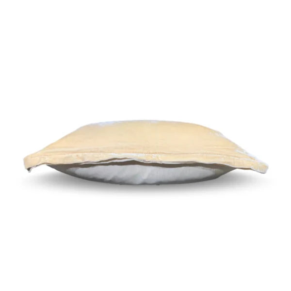 Silkevelour putetrekk Golden Sand 40×60 cm