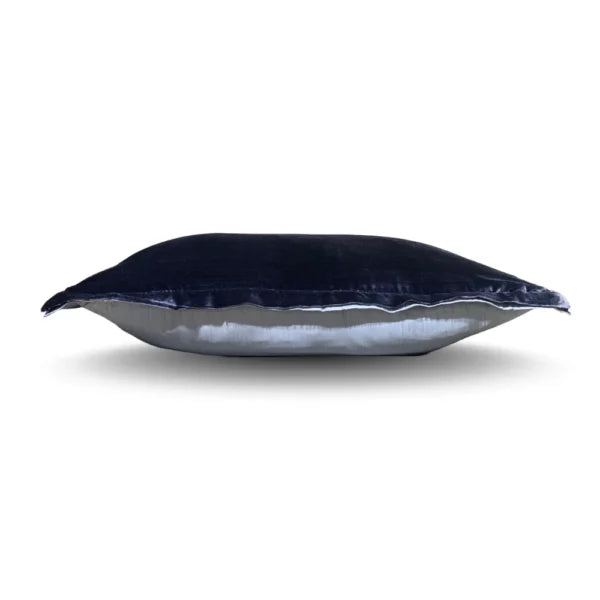 Silkevelour putetrekk Oxford Blue 40×60 cm