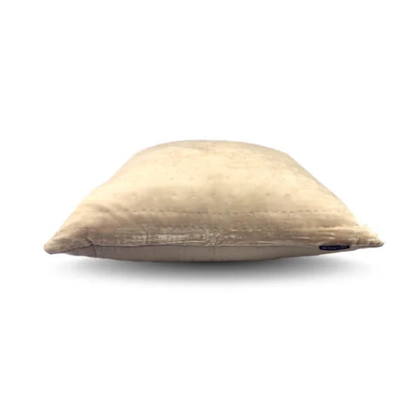 Silkevelour hotellputetrekk Golden Sand 70×100 cm