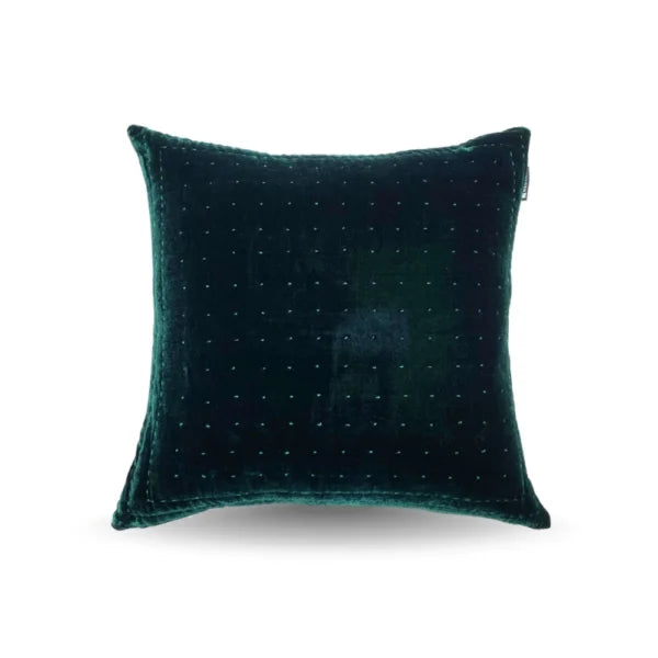 Silkevelour putetrekk Ivy Green 60×60 cm Bedtime.no.