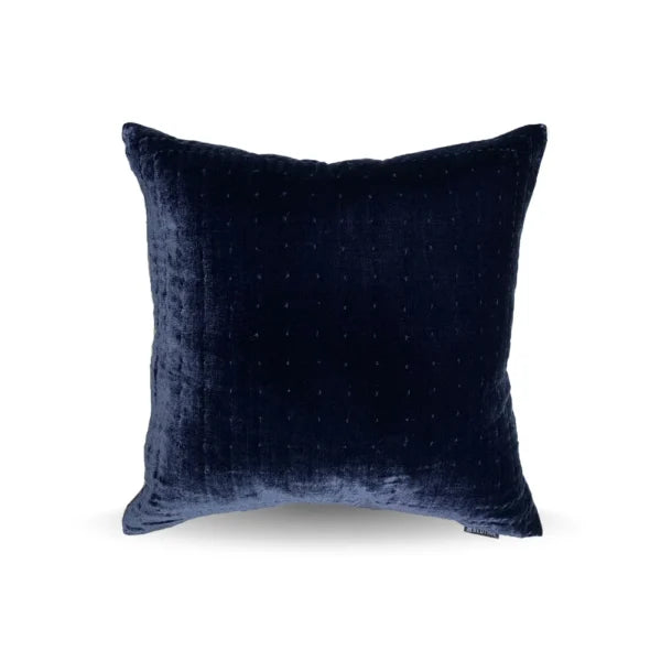 Silkevelour putetrekk Oxford Blue 60×60 cm