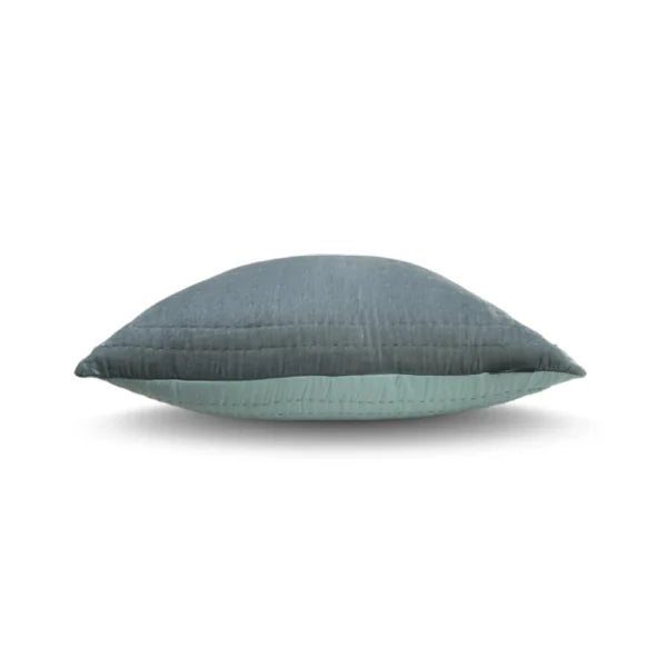 Silkevelour putetrekk Turquoise 60×60 cm
