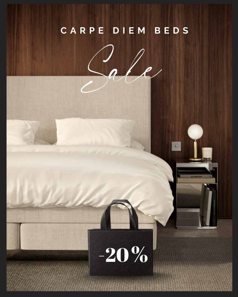 Black November med Carpe Diem Beds - 20 prosent rabatt