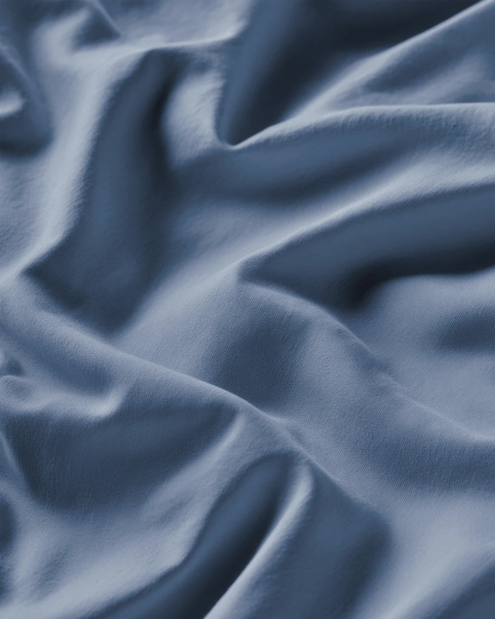 Soft Cotton Laken Blå