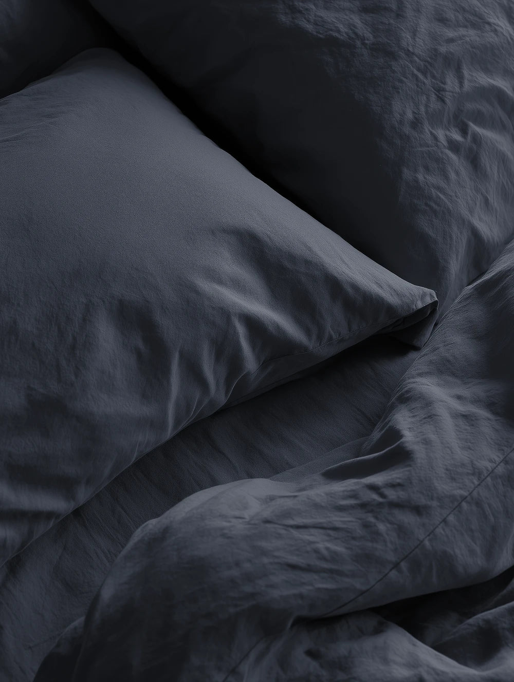 Soft Cotton Sengesett Mørk Blå