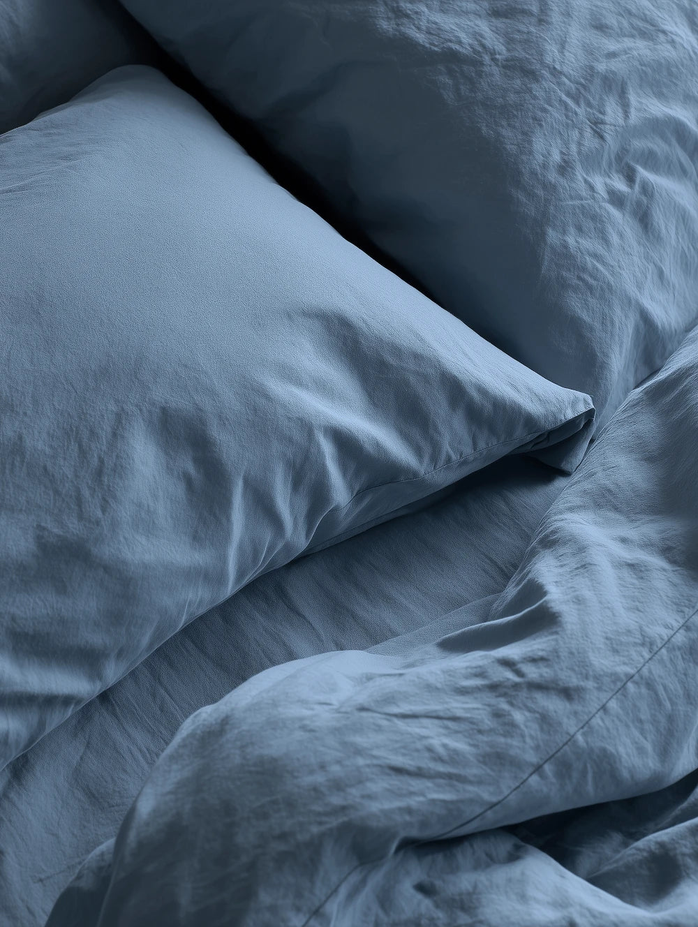 Soft Cotton Sengesett Blå