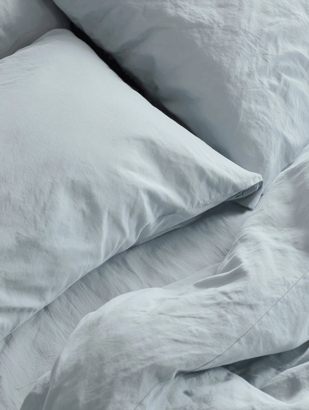 Soft Cotton Laken Lys Blå Bedtime.no Bedtime Collection.