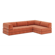 CozyPad C16 Sovesofa L-Oppsett med Armlene fra Innovation Living