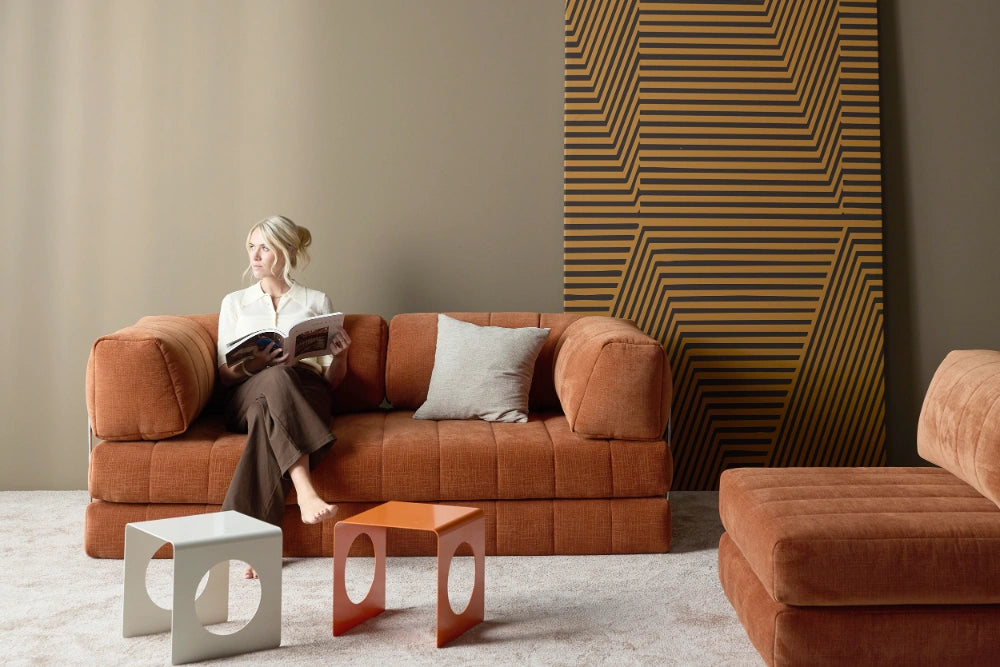 CozyPad C10 Sovesofa med puff fra Innovation Living