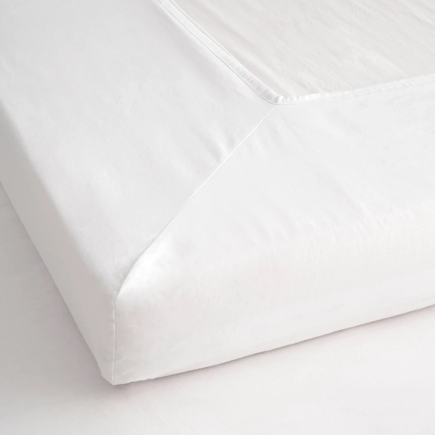 Bambus Konvoluttlaken Hvit Bedtime.no.