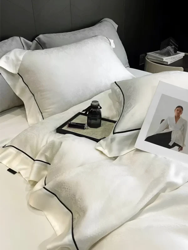 Sengesett med eukalyptusfiber for naturskjønn og komfortabel søvnopplevelse