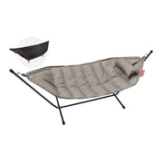 Hengekøye Headdemock Superb fra Fatboy grey taupe deluxe Fatboy