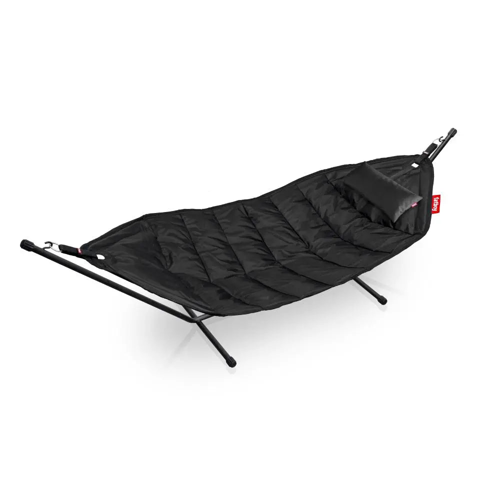 Hengekøye Headdemock fra Fatboy black incl. pillow
