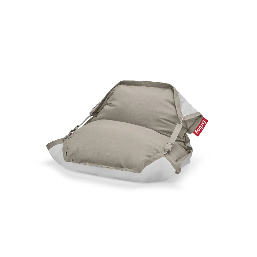 Fatboy Flytende Sakkosekk Original Floatzac grey taupe Bedtime.no.