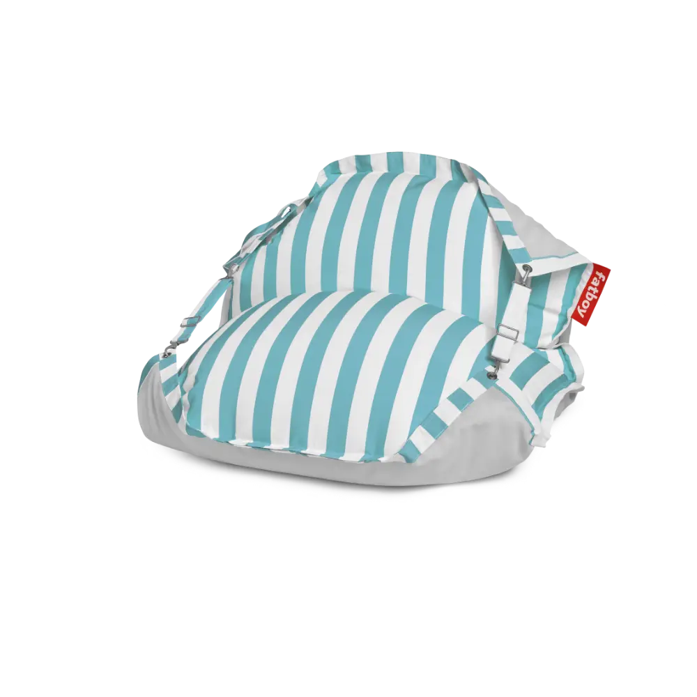 Fatboy Flytende Sakkosekk Original Floatzac Stripe Azur