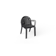 Fatboy Hagestol med Armlener Fred's set anthracite (2 pcs) Bedtime.no.