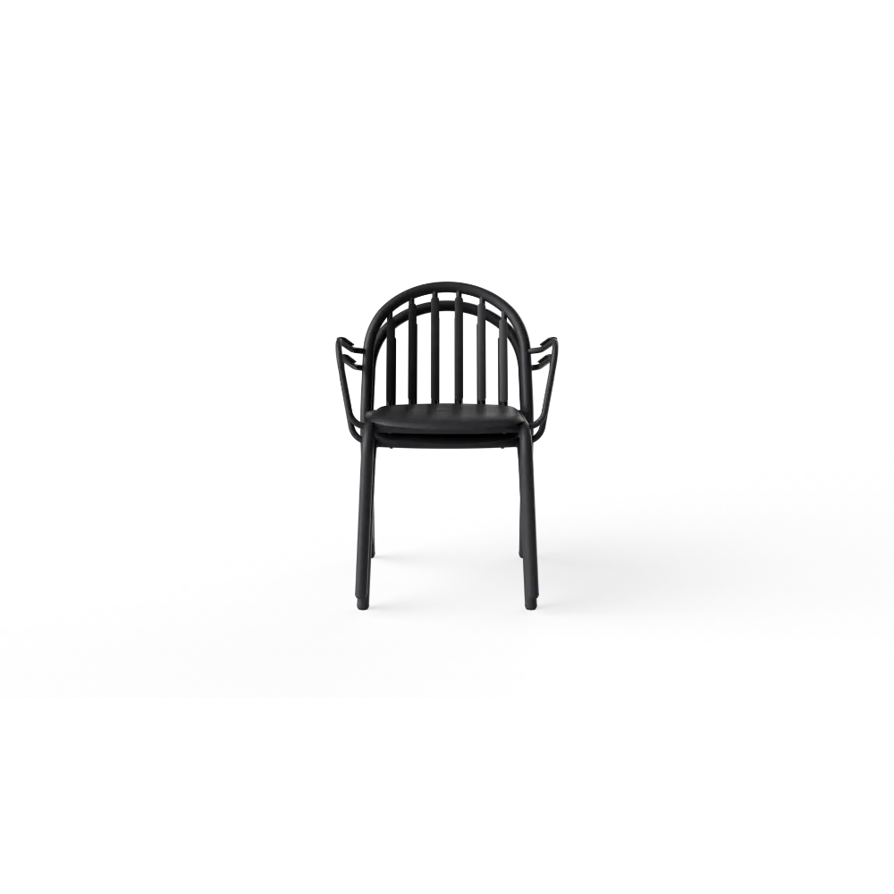 Fatboy Hagestol med Armlener Fred's set anthracite (2 pcs) Bedtime.no.
