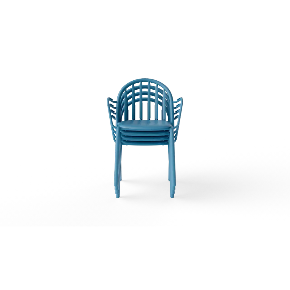 Fatboy Hagestol med Armlener Fred's set wave blue (4 pcs) Bedtime.no.