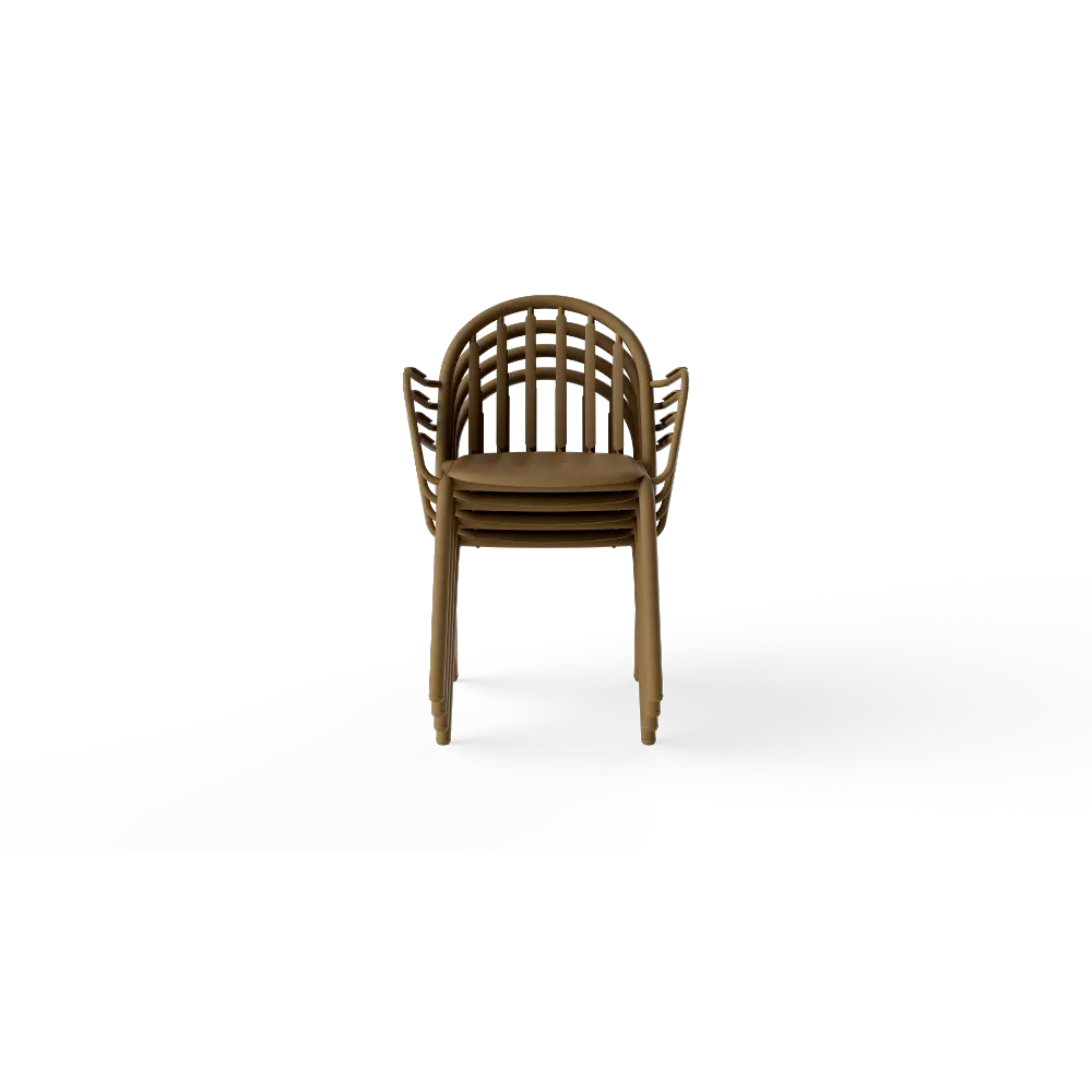 Fatboy Hagestol med Armlener Fred's set mochaccino (4 pcs) Bedtime.no.
