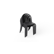 Fatboy Hagestol Fred's chair set anthracite (4 pcs) Bedtime.no.