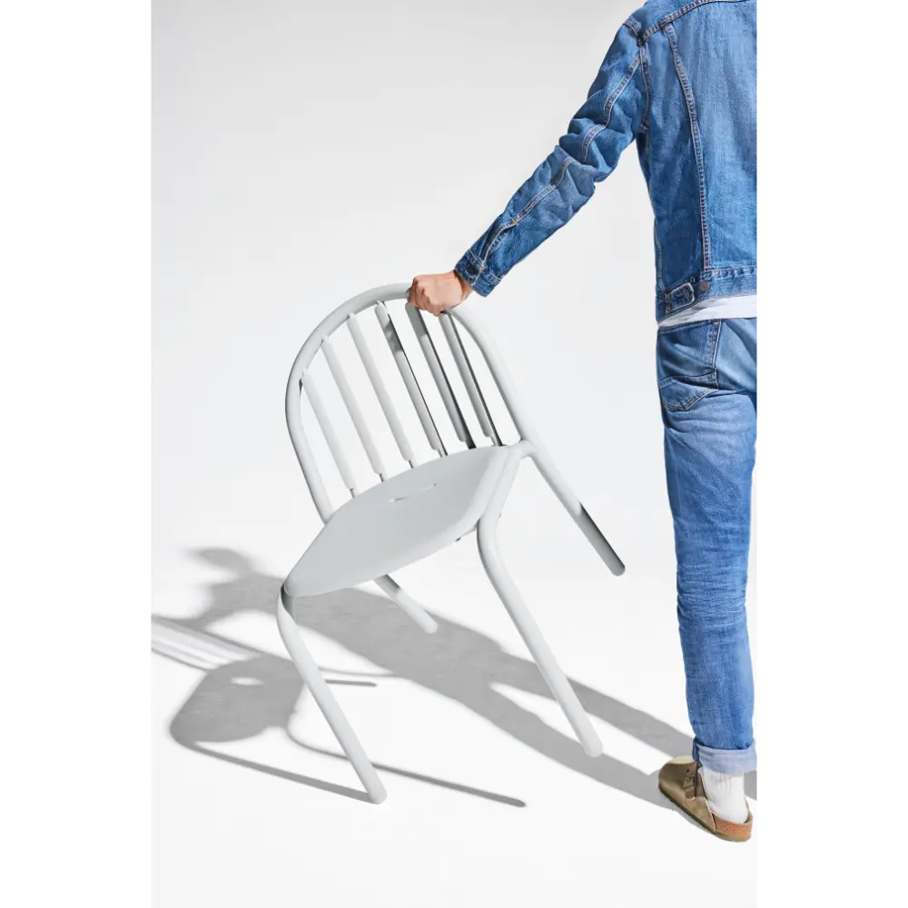 Fatboy Hagestol Fred's chair set light grey (4 pcs) Bedtime.no.