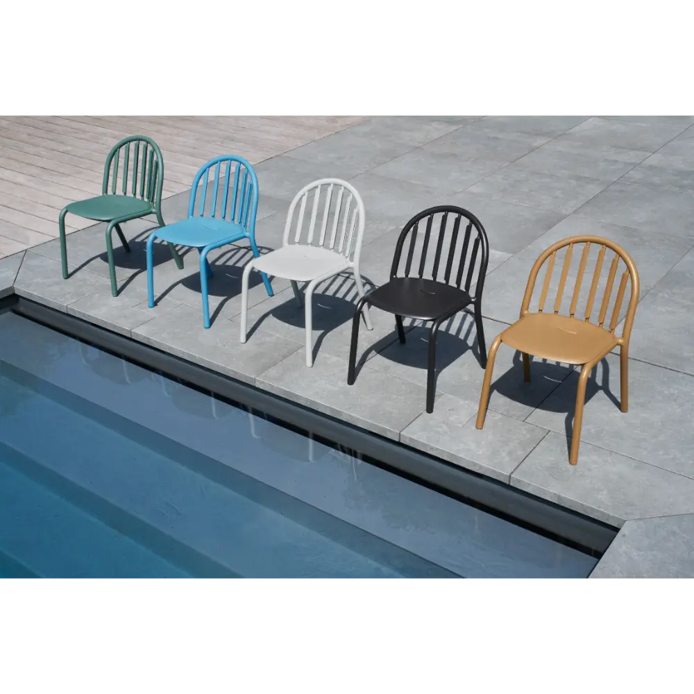 Fatboy Hagestol Fred's chair set wave blue (4 pcs) Bedtime.no.