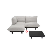 Fatboy Utesofa paletti set medium mist incl. table Bedtime.no.