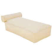 Flytende Solseng Beige med hodepute Bedtime.no.