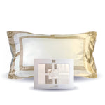 Bambus Sengesett, Frame Hvit & Beige Bedtime.no.