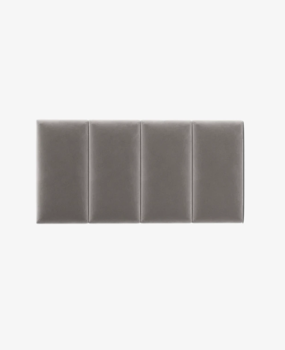 Sengegavl, utstillingsmodell, Skjärgård Grå fløyel