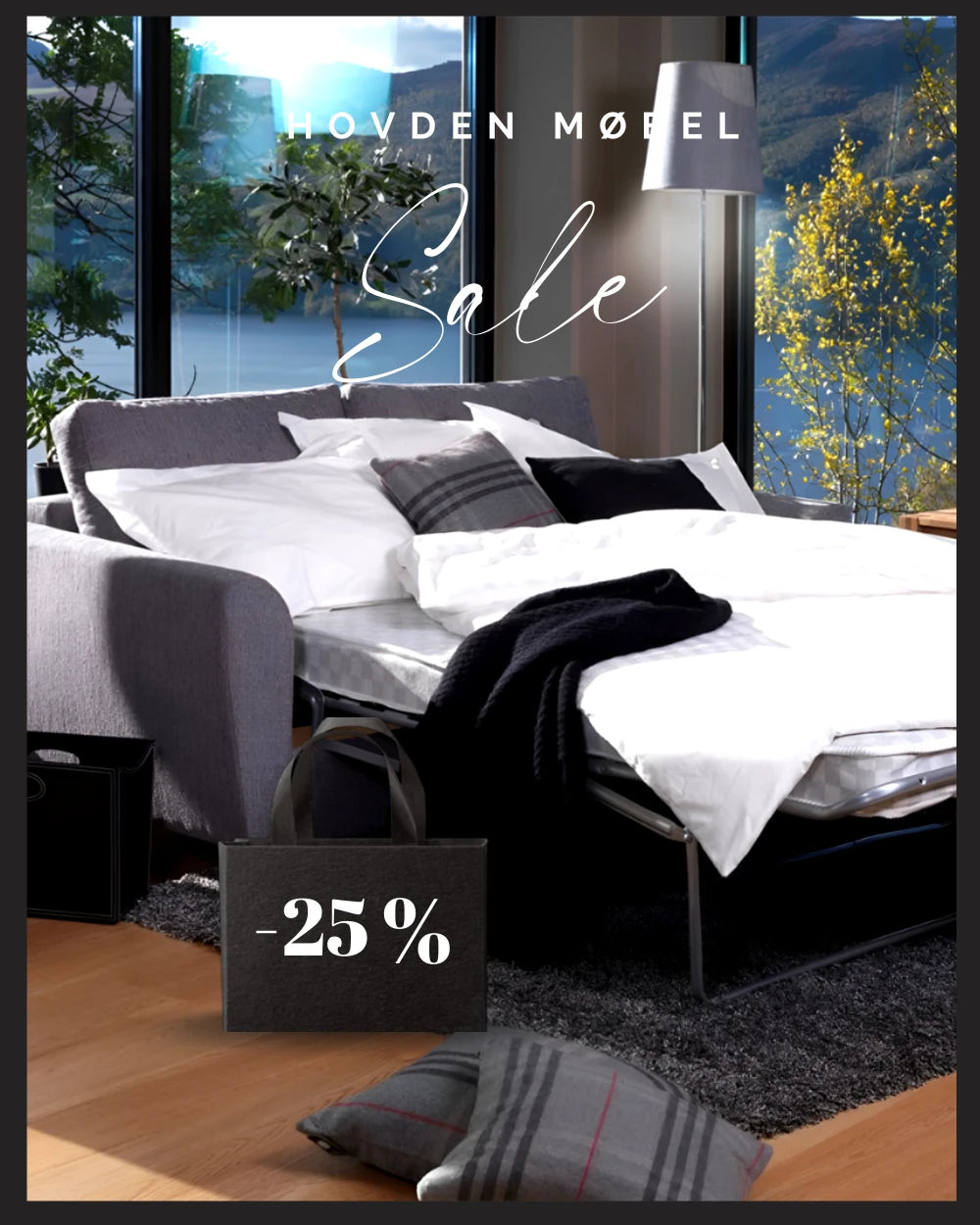 Black November med Hovden Møbel - 25 prosent rabatt