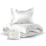 Bambus Sengesett, Hvit Bedtime.no.