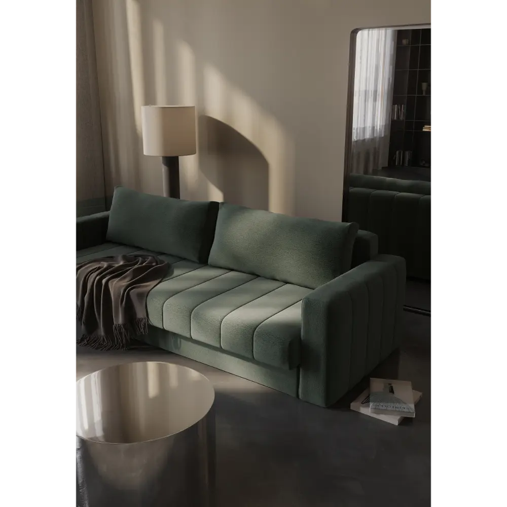 Sovesofa Akello med armlener fra Innovation Living Bedtime.no.