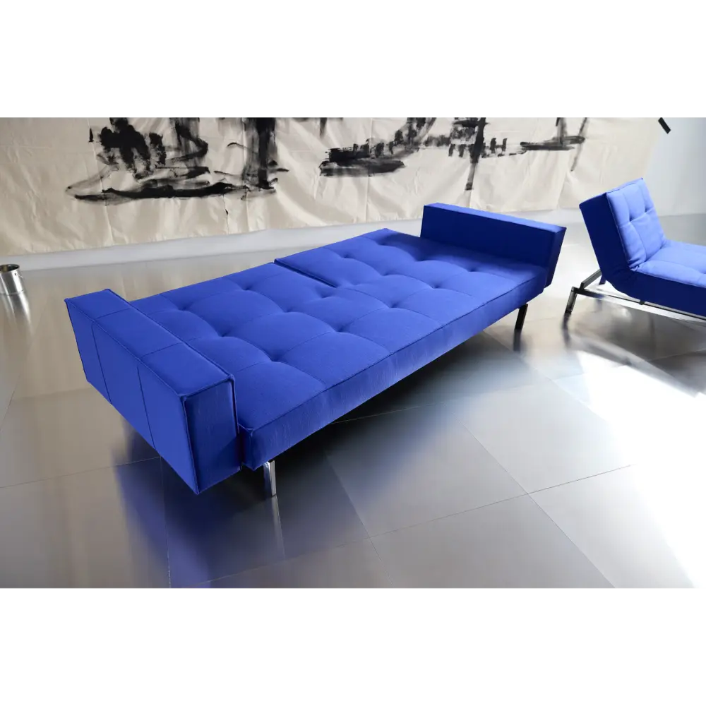 Sovesofa Splitback med Armlener & Krom ben fra Innovation Living