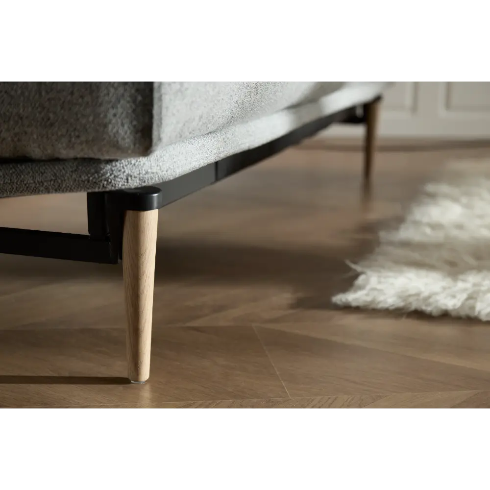 Sovesofa Colpus Sort Eik med Classic Madrass
