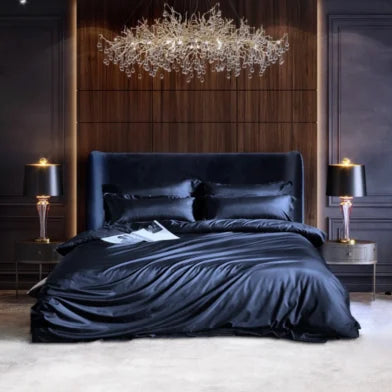 Bambus Sengesett, Blå Bedtime Collection
