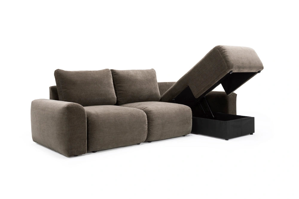 Sovesofa Norum Chunky med sjeselong  fra Innovation Living