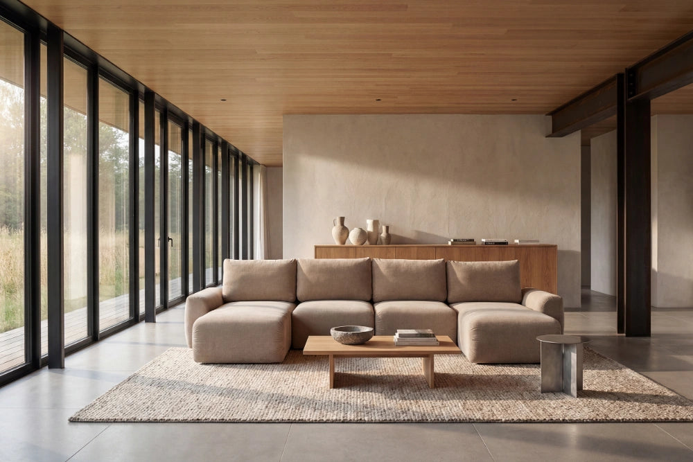 Sovesofa Norum Chunky med U-form