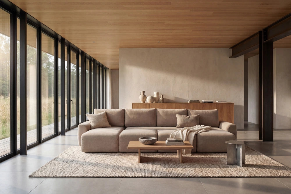 Sovesofa Norum Chunky med U-form