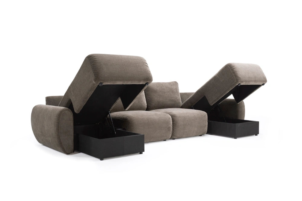 Sovesofa Norum Curve med U-form  fra Innovation Living