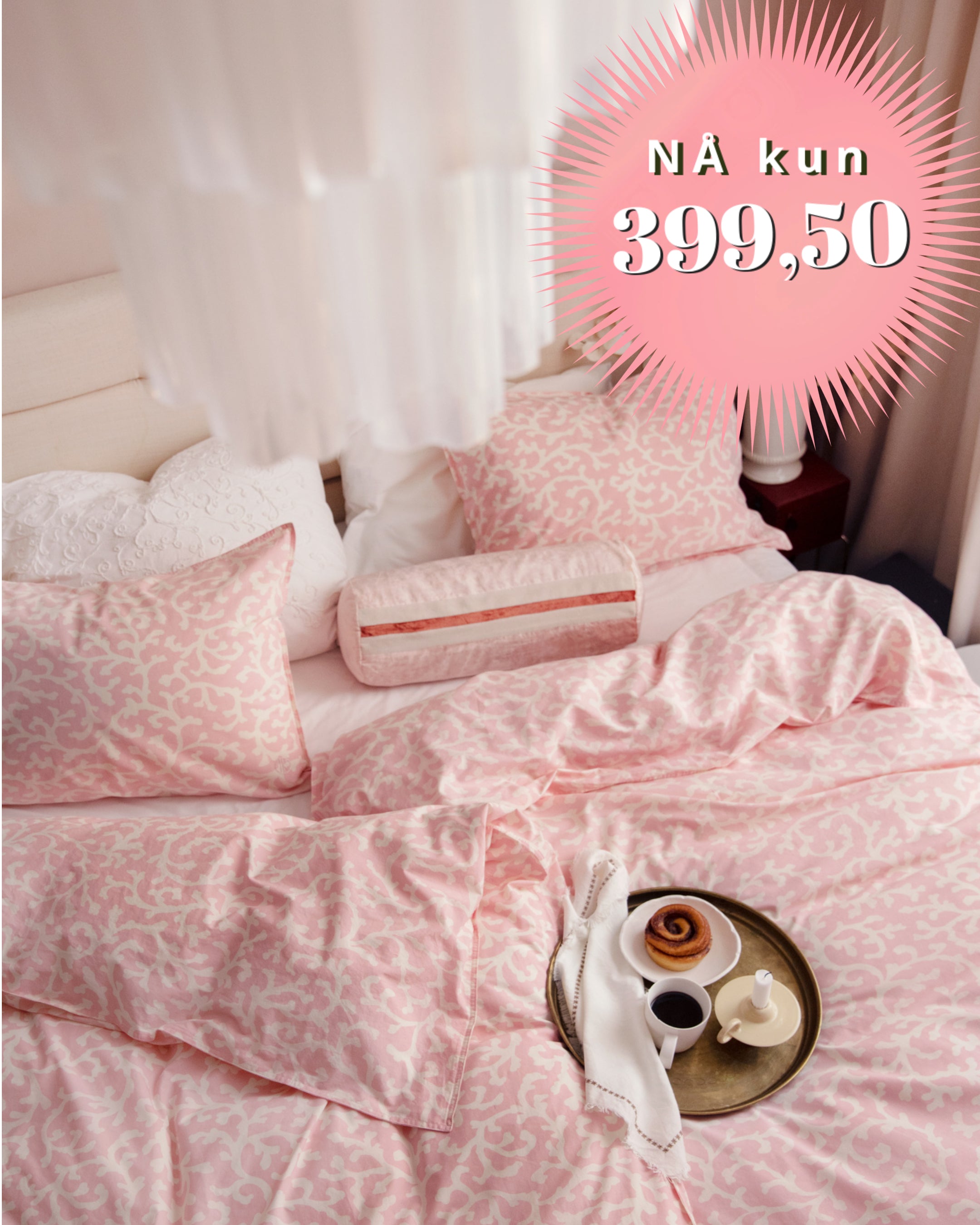 Tone Kroken La Mer sengesett Rosa