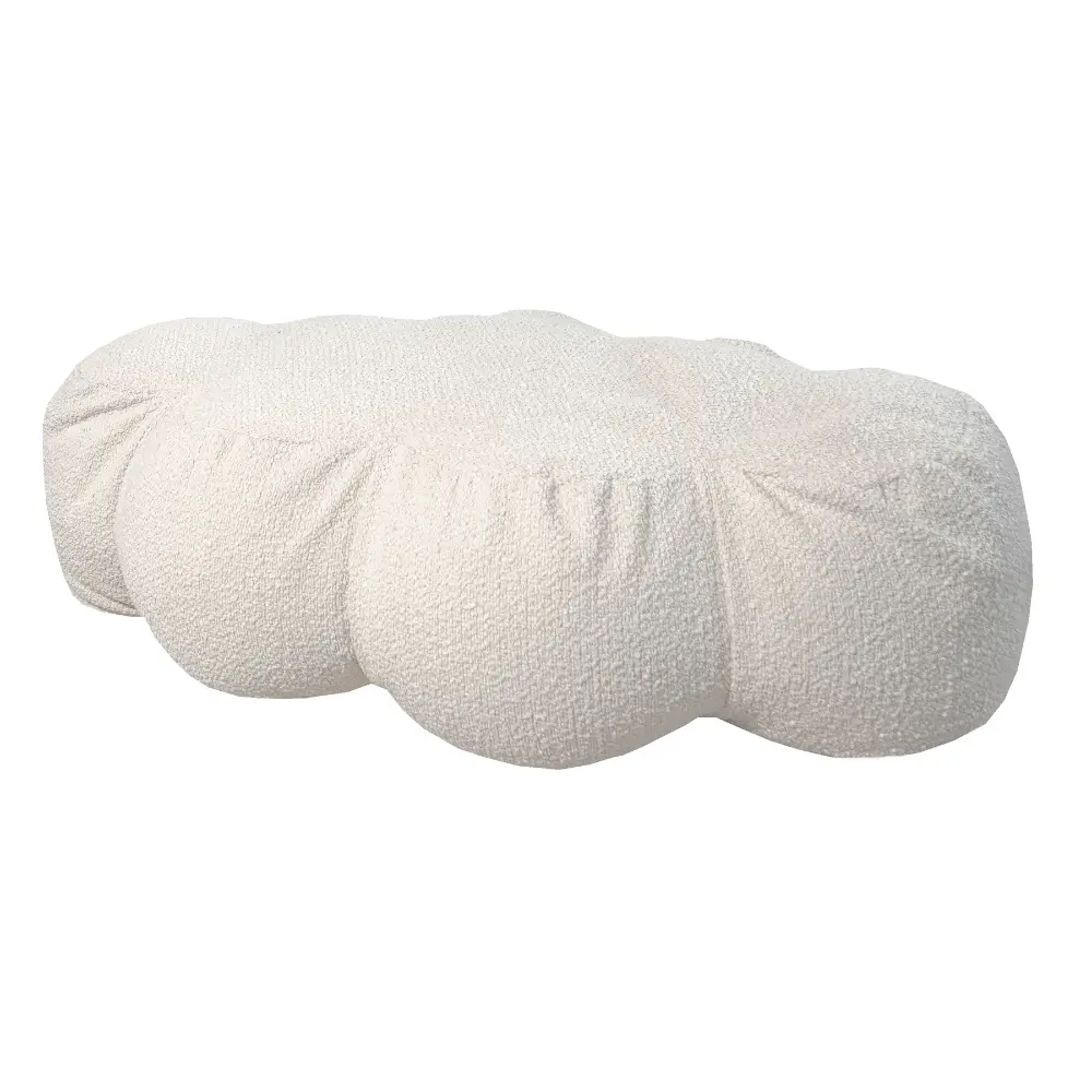 Pouf XL cloud curly wool Bedtime.no.