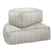 S floor cushion - hair beige
