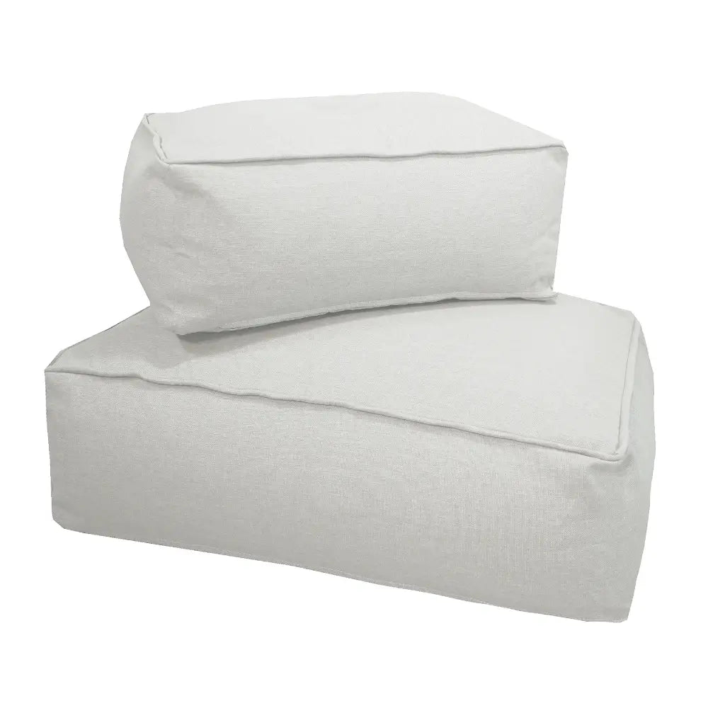 S floor cushion - natural linen