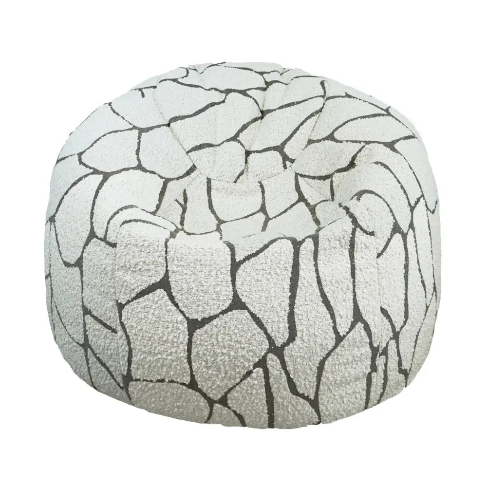 Pouf XL curly wool design Bedtime.no.