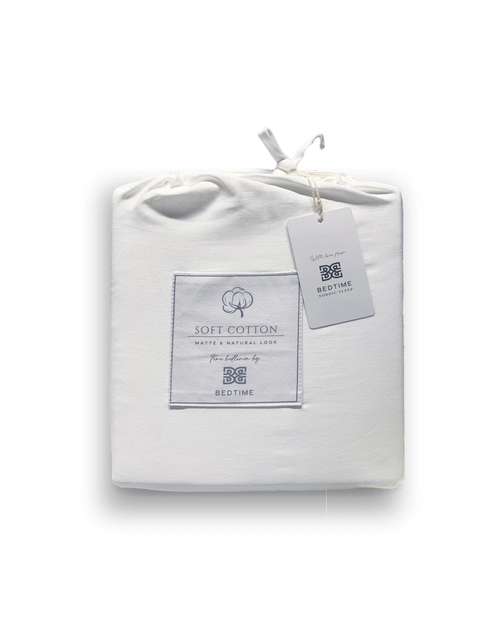 Soft Cotton Laken Hvit