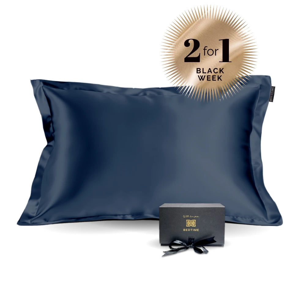 Silke Putetrekk 50x70 Mørk Blå